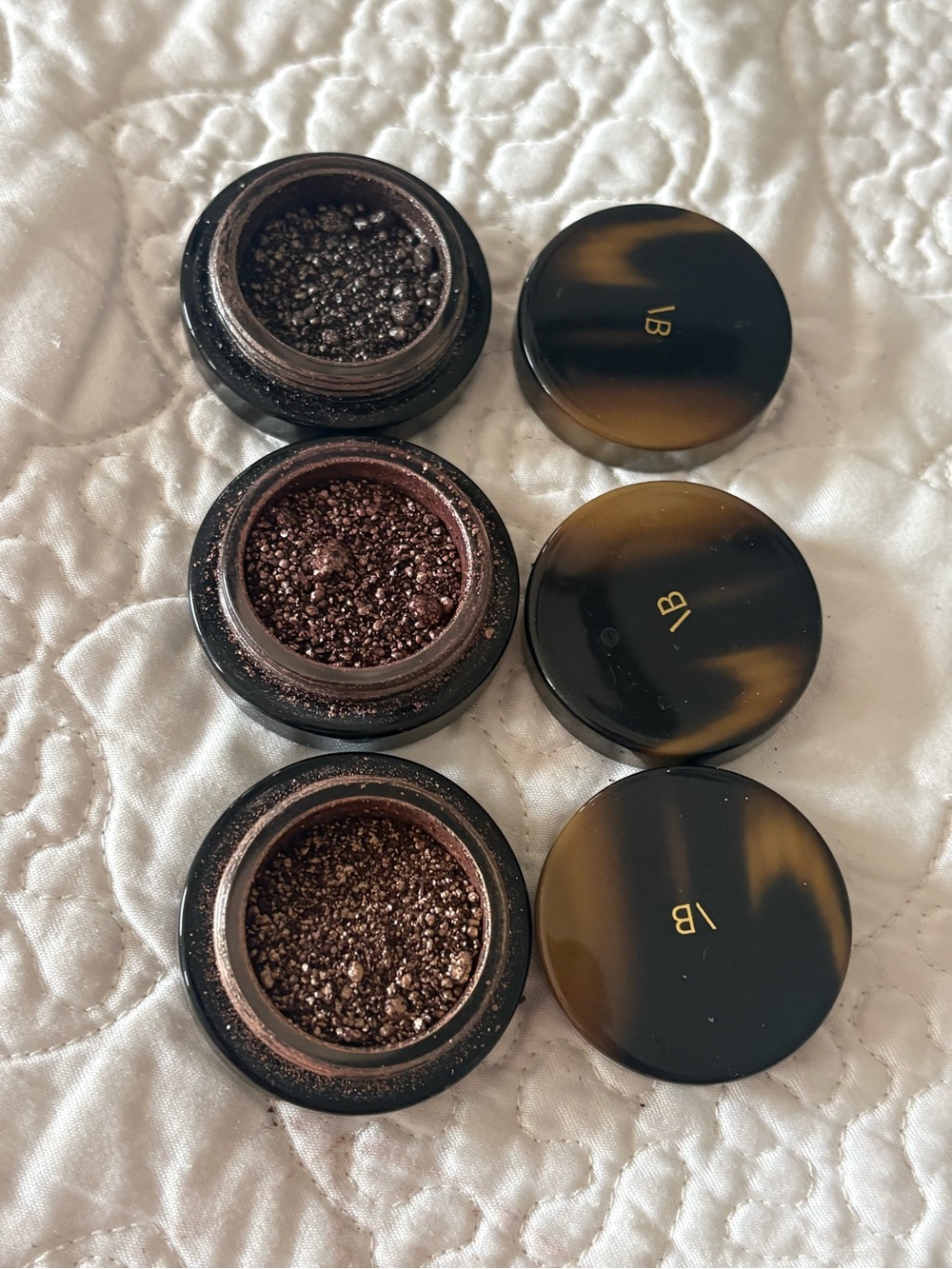 Victoria Beckham Lid Lustre Trio- Honey, Tea Rose, Mink
